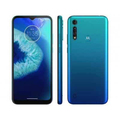 Motorola Moto G8 Power Lite Azul Aqua 64GB Tela 6.5 Cam 16MP 2MP 2MP