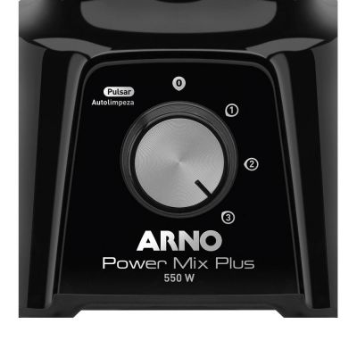 Liquidificador Arno Power Mix Plus LQ20 Copo de Acrílico 3 Velocidades + Pulsar 