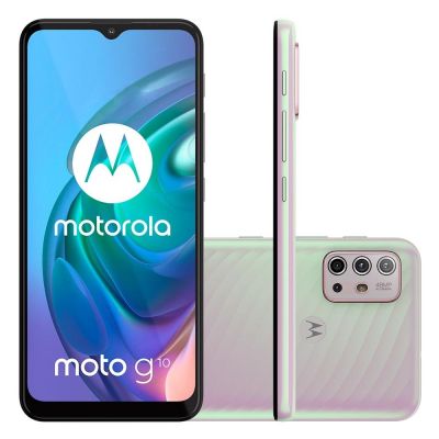 Smartphone Motorola G10 64GB 4G  Tela 6.5 4GB RAM Câmera Quádrupla