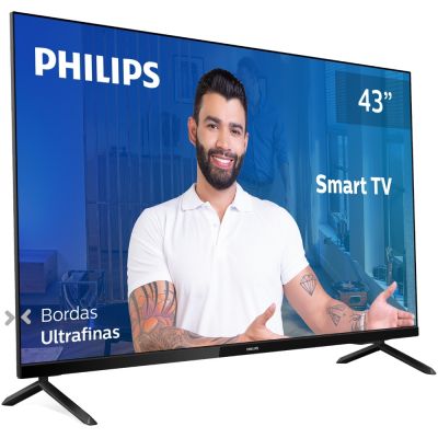 TV Smart Philips 43" Full HD 43PFG6825/78 HDR Plus Wi-Fi Conversor Digital 