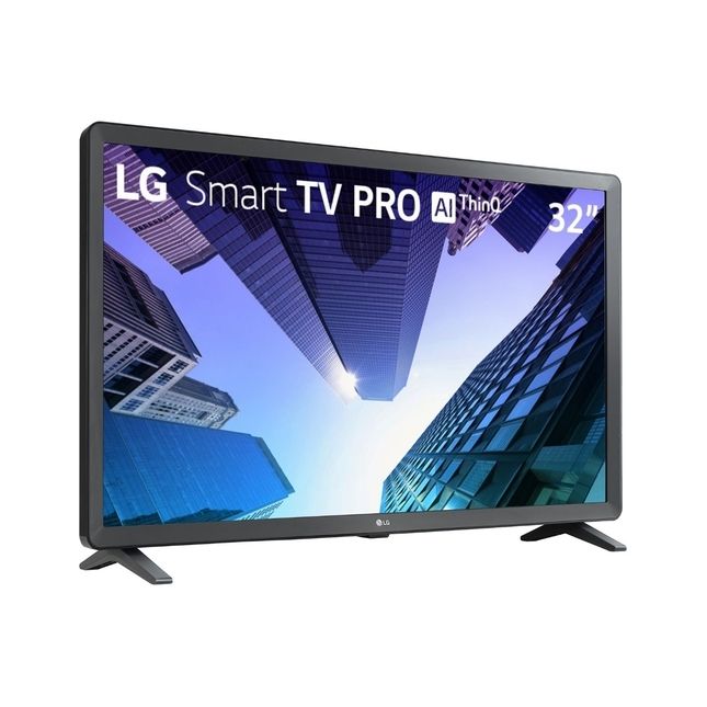 Smart TV Tela 32 Pro LG 32LM621CBSB.AWZ HD com Conversor Digital Wi-Fi 2 USB 