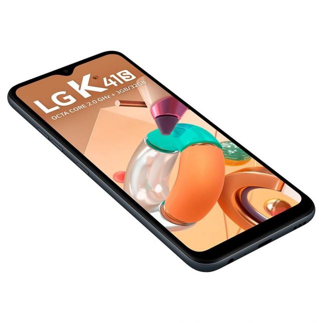 Smartphone LG K41S, 32GB, 13MP, Tela 6.55´, Titânio - LMK410BMW.ABRATN