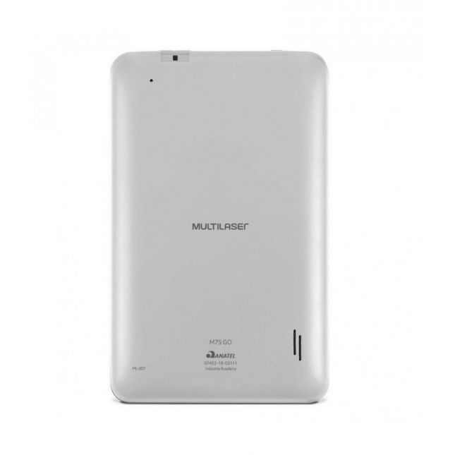 Tablet Mutlilaser M7S GO Branco Quad Core 1GB RAM Android 8.1 GO Câm 1.3Tela 7 