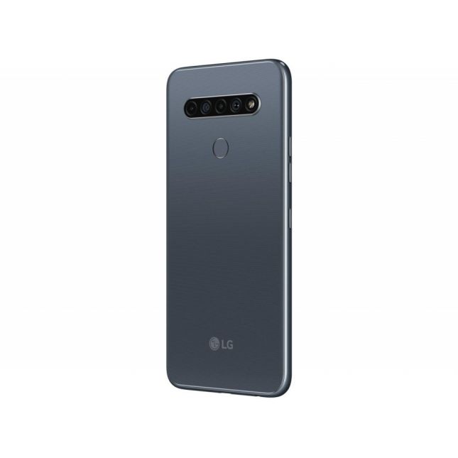 Smartphone LG K61 128GB Titânio 4G Octa-Core - 4GB RAM 6,53” Câm. Quádrupla + Se