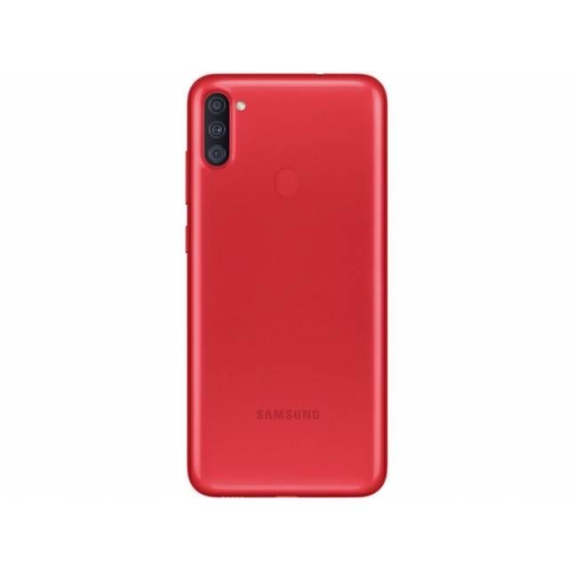 Smartphone Samsung Galaxy A11 64GB Vermelho 4G - Octa-Core 3GB RAM 6,4” Câm. Tri