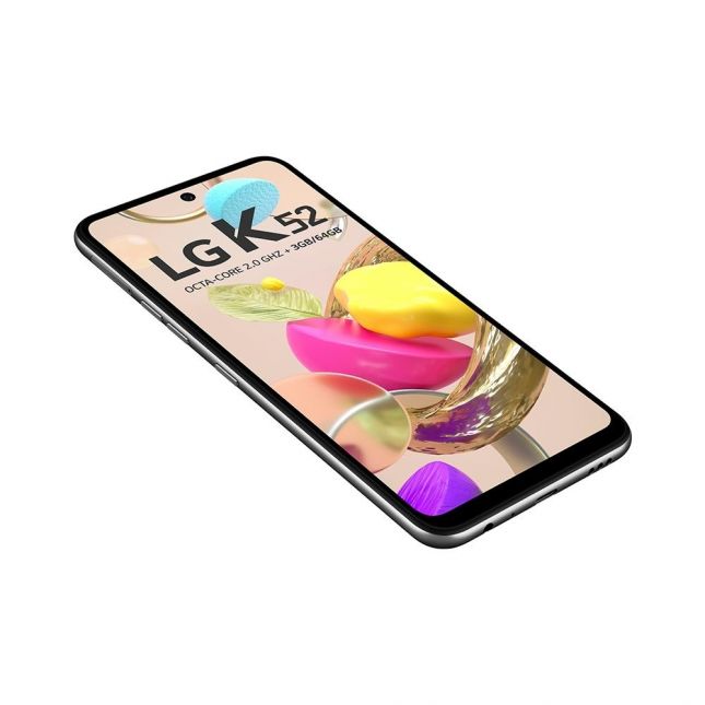 Smartphone LG K52 Cinza 64GB, Tela de 6.59”, Câmera Traseira Quádrupla, Android 