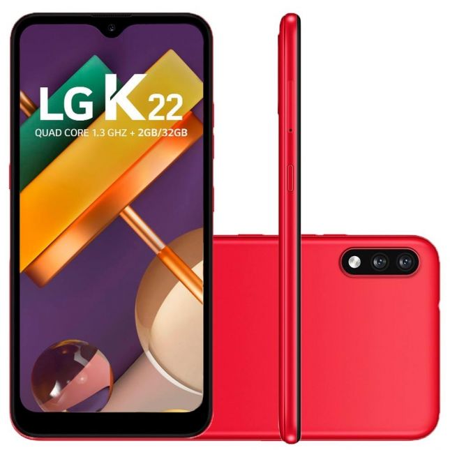 Smartphone LG K22 Tela 6,2