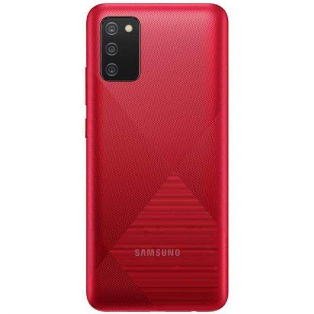 Smartphone Samsung Galaxy A02s Vermelho Câmera Tripla de Tela 6.5” 32GB 3GB 