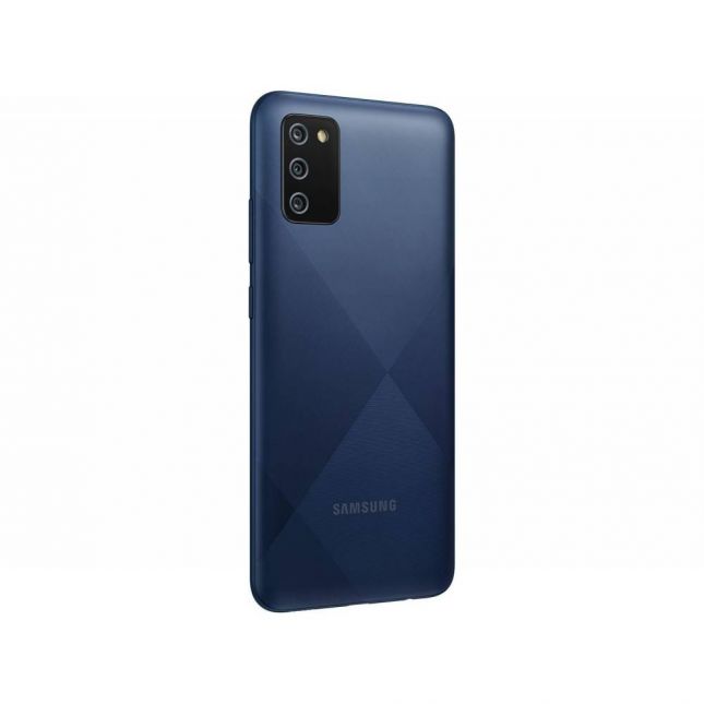 Smartphone Samsung Galaxy A02s 32GB Azul 4G - Octa-Core 3GB RAM 6,5” Câm. Tripla
