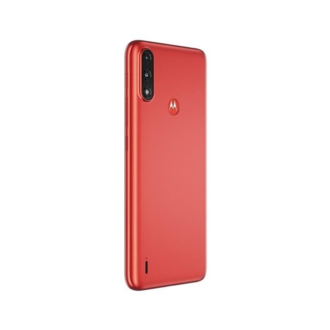 Smartphone Motorola Moto E7 Power 32GB vermelho 4G 2GB RAM 6,5” Câm. Dupla