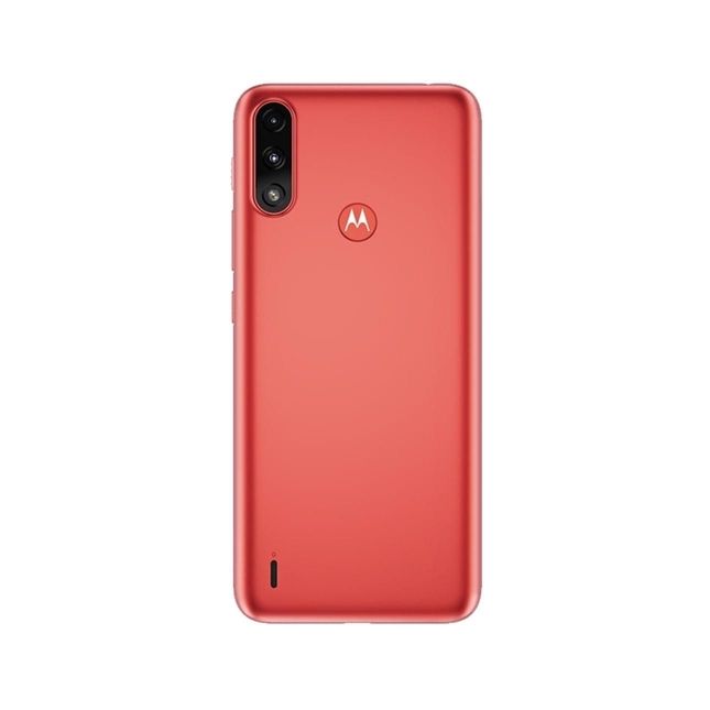Smartphone Motorola Moto E7 Power 32GB vermelho 4G 2GB RAM 6,5” Câm. Dupla