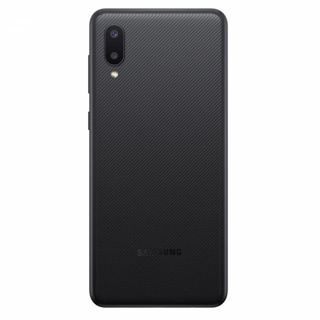 Smartphone Samsung A02 32GB Preto 4G - Quad-Core 2GB RAM 6,5” Câmera Dupla