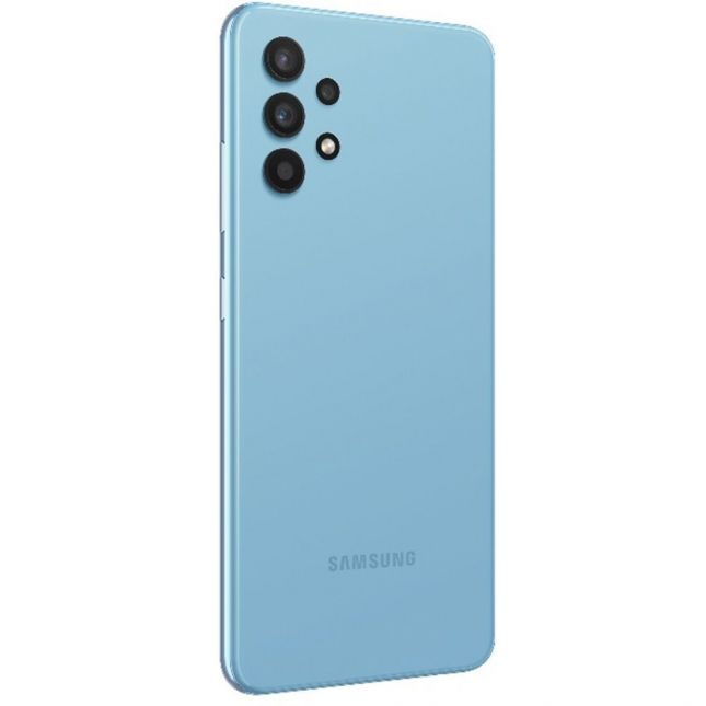 Smartphone Samsung A32 azul 128GB 6.4'' 4GB RAM Câmera Quádrupla Selfie 20MP