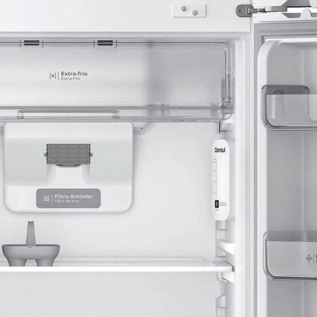 Refrigerador Consul CRM50HB Frost Free com Espaço Flex Duplex 410L - Branco 110v