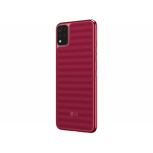 Smartphone LG K52 Vermelho 64GB, Tela  6.59”, Câmera Traseira Quádrupla, Android