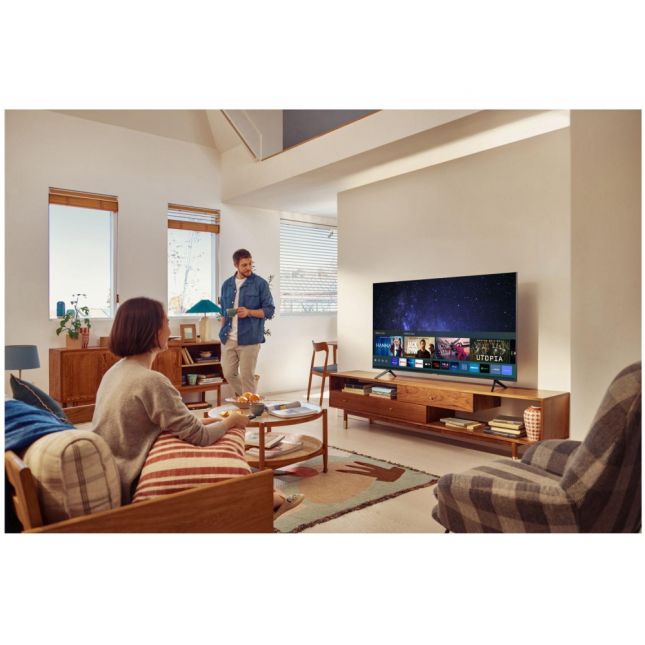 TV Smart 50” Crystal 4K Samsung 50AU7700 - Wi-Fi Bluetooth HDR Alexa Built in 