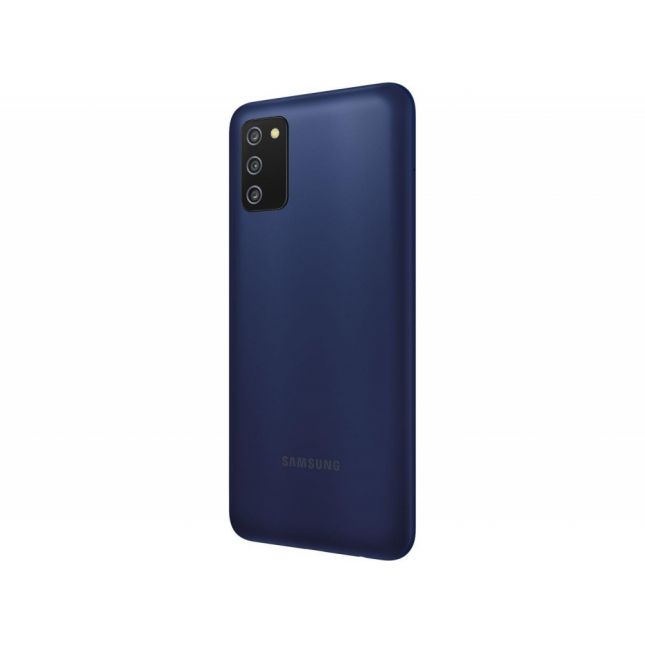 Smartphone Samsung Galaxy A03s Azul 64/4GB Tela 6,5” Câm. Tripla + Sefie 5MP