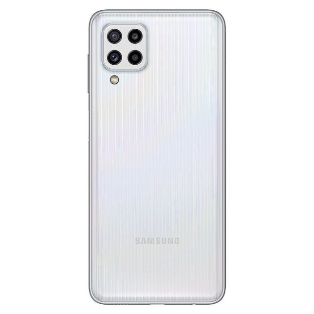 Smartphone Samsung M32 Branco 128/6GB RAM Tela 6,4” Câm. Quádrupla  Selfie 20MP