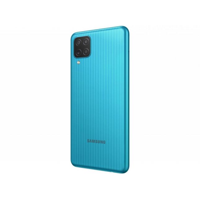 Smartphone Samsung M12 Verde 64/ 4GB  Tela 6,5” Câm. Quádrupla + Selfie 8MP