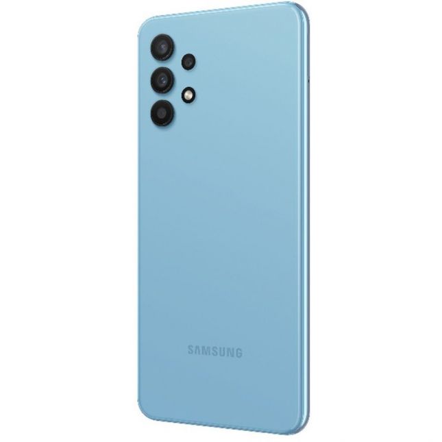 Smartphone Samsung A32 azul 128GB 6.4'' 4GB RAM Câmera Quádrupla Selfie 20MP